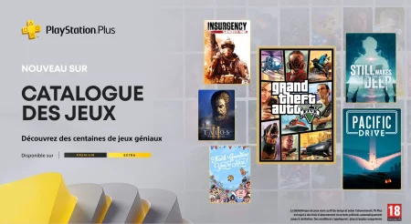 Image d\'illustration pour l\'article : PlayStation Plus Extra/Premium : Voici la liste des jeux en novembre avec GTA V et Pacific Drive