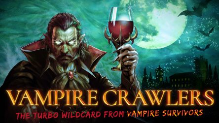 Image d\'illustration pour l\'article : Vampire Survivors se met au jeu de cartes avec Vampire Crawlers, un nouveau spin-off prévu pour 2026