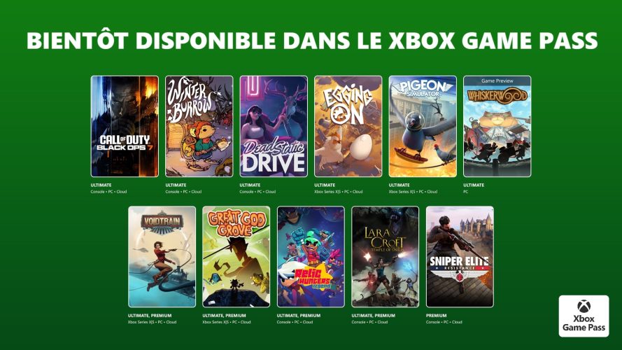 Image d\'illustration pour l\'article : Xbox Game Pass : Call of Duty: Black Ops 7, Winter Burrow et d’autres jeux arrivent dans la première vague de novembre