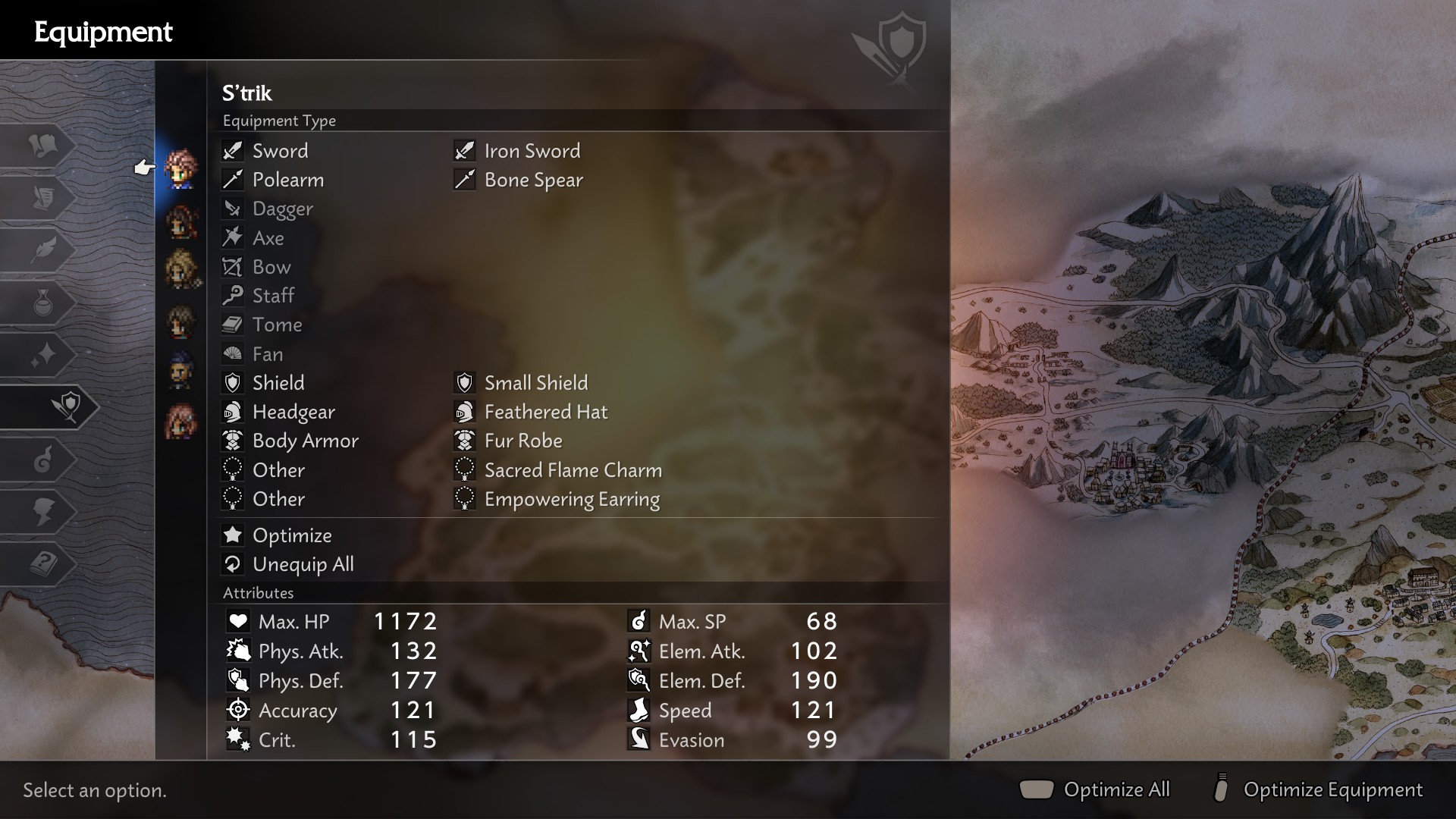 Octopath traveler 0 equipement 8 Octopath traveler 0 equipement 8