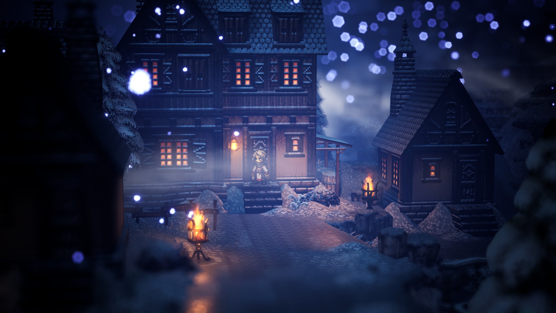 Octopath traveler 0 neige 3 Octopath traveler 0 neige 3