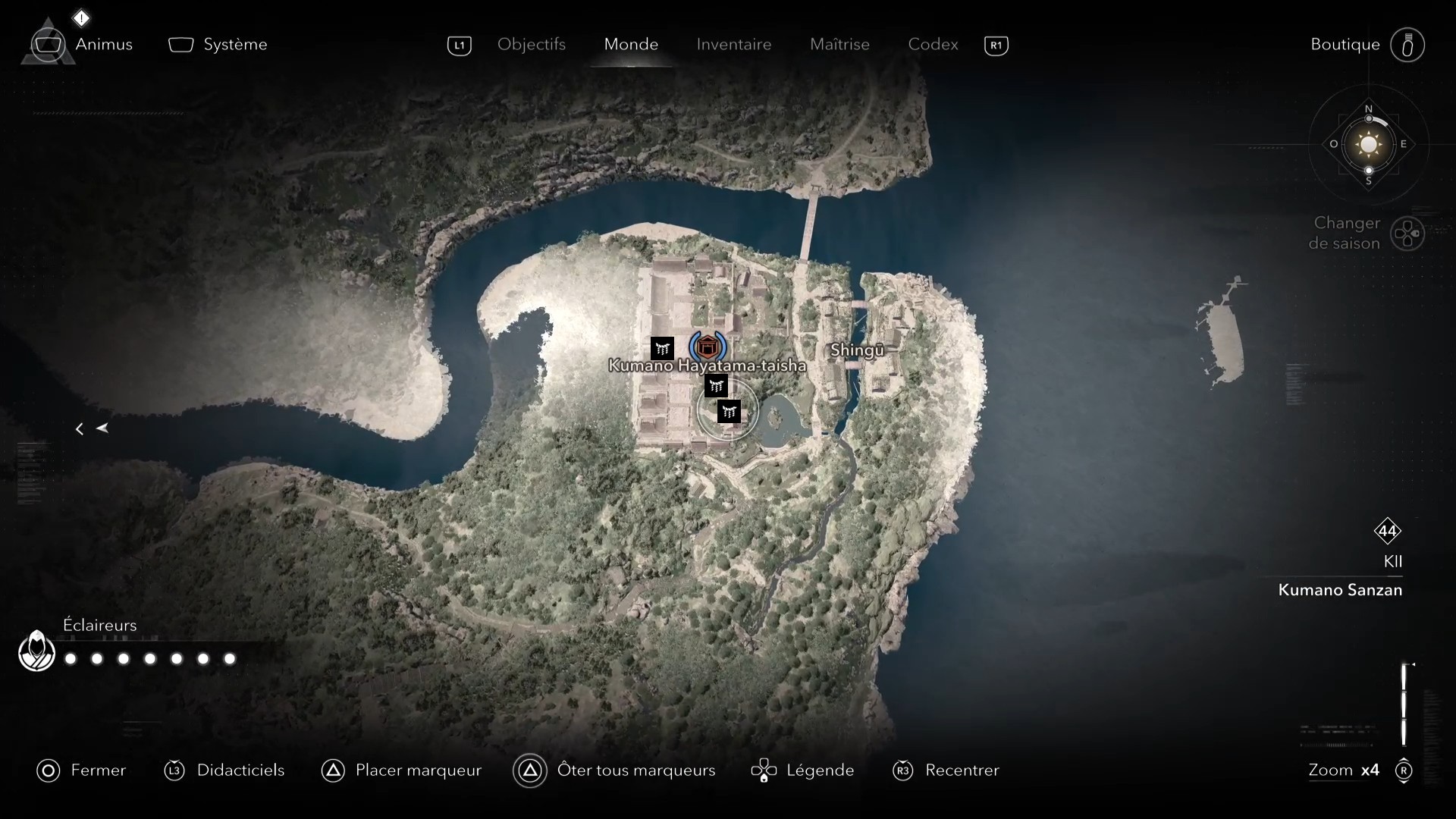 Ac shadows guide sanctuaires kii 1 36