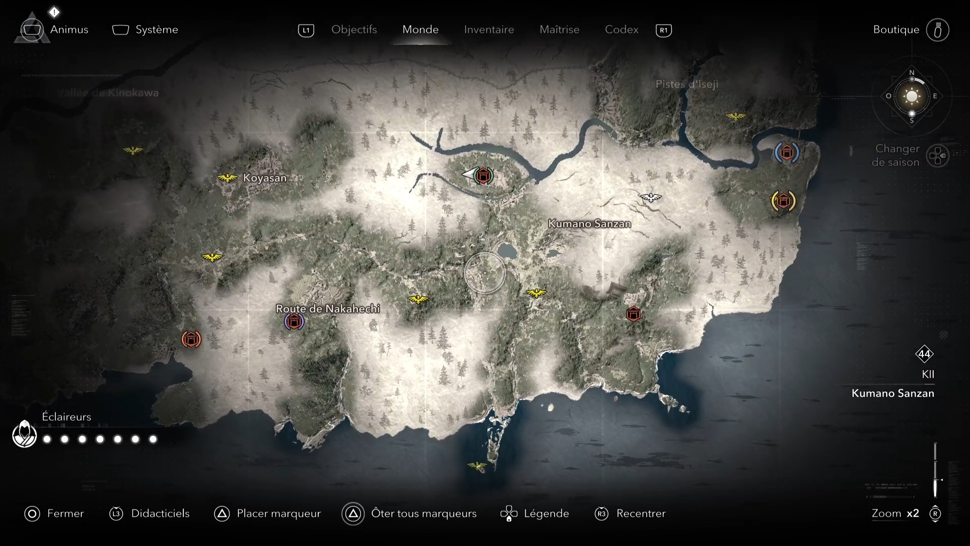 Ac shadows guide sanctuaires kii 2 30