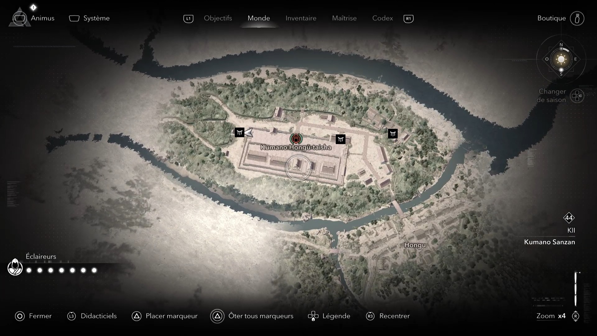 Ac shadows guide sanctuaires kii 5 33