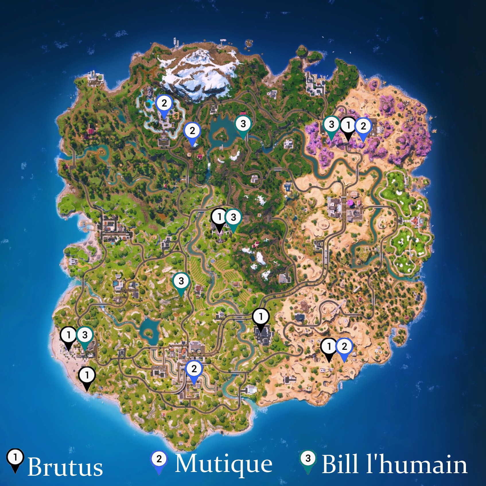 Carte fortnite chapitre sept semaine 2 2 Carte fortnite chapitre sept semaine 2 2