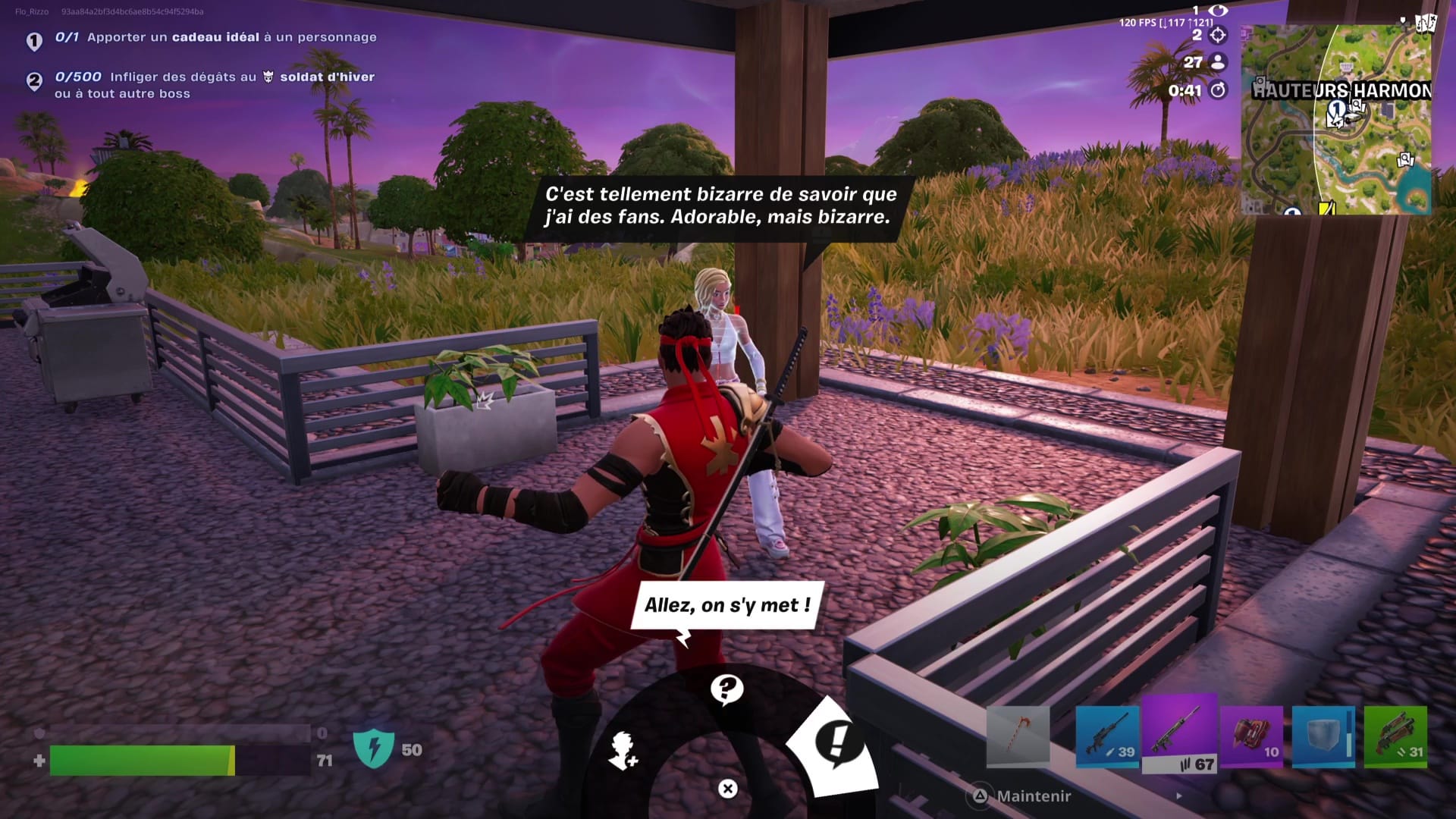 Fortnite guide rencontrer cat holloway 1 Fortnite guide rencontrer cat holloway 1