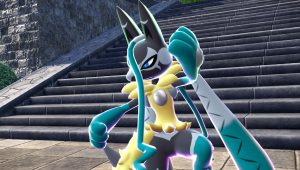 Image d'illustration pour l'article : Légendes Pokémon Z-A : le DLC Mega Dimension dévoile un nouveau type de Méga-Évolution avec Méga Lucario Z