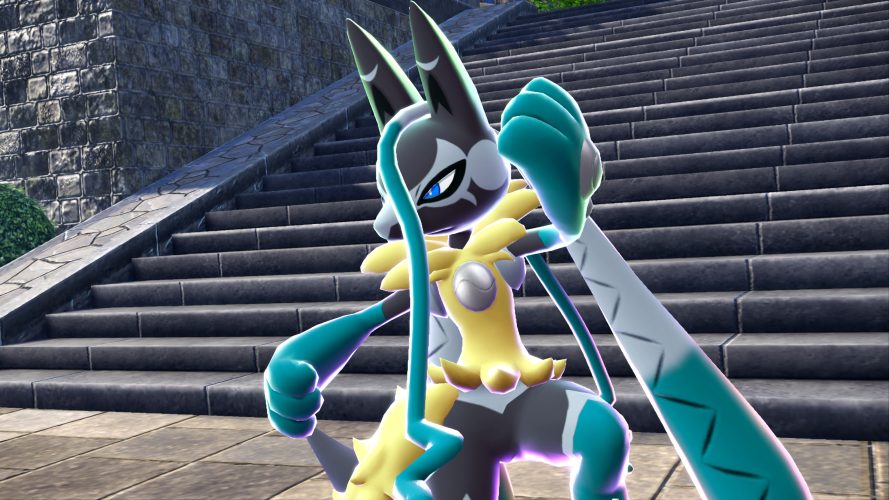 Image d\'illustration pour l\'article : Légendes Pokémon Z-A : le DLC Mega Dimension dévoile un nouveau type de Méga-Évolution avec Méga Lucario Z
