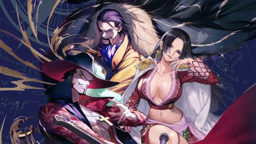 Image d\'illustration pour l\'article : One Piece [OP14-EB04] met en avant les Sept Grands Corsaires sur la mer d&rsquo;Azur et réduit son retard avec le Japon