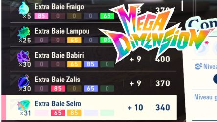 Image d'illustration pour l'article : Comment farmer facilement les Extra Baies - Légendes Pokémon Z-A Méga Dimension