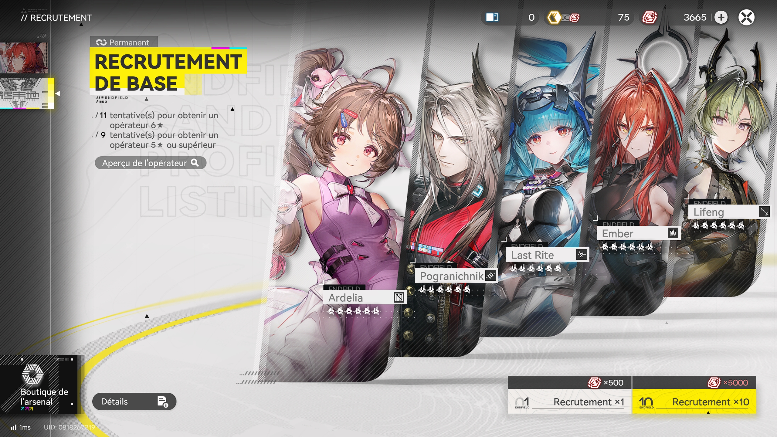 2026 01 21 15 23 42 greenshot 4 Arknights endfield bien débuter