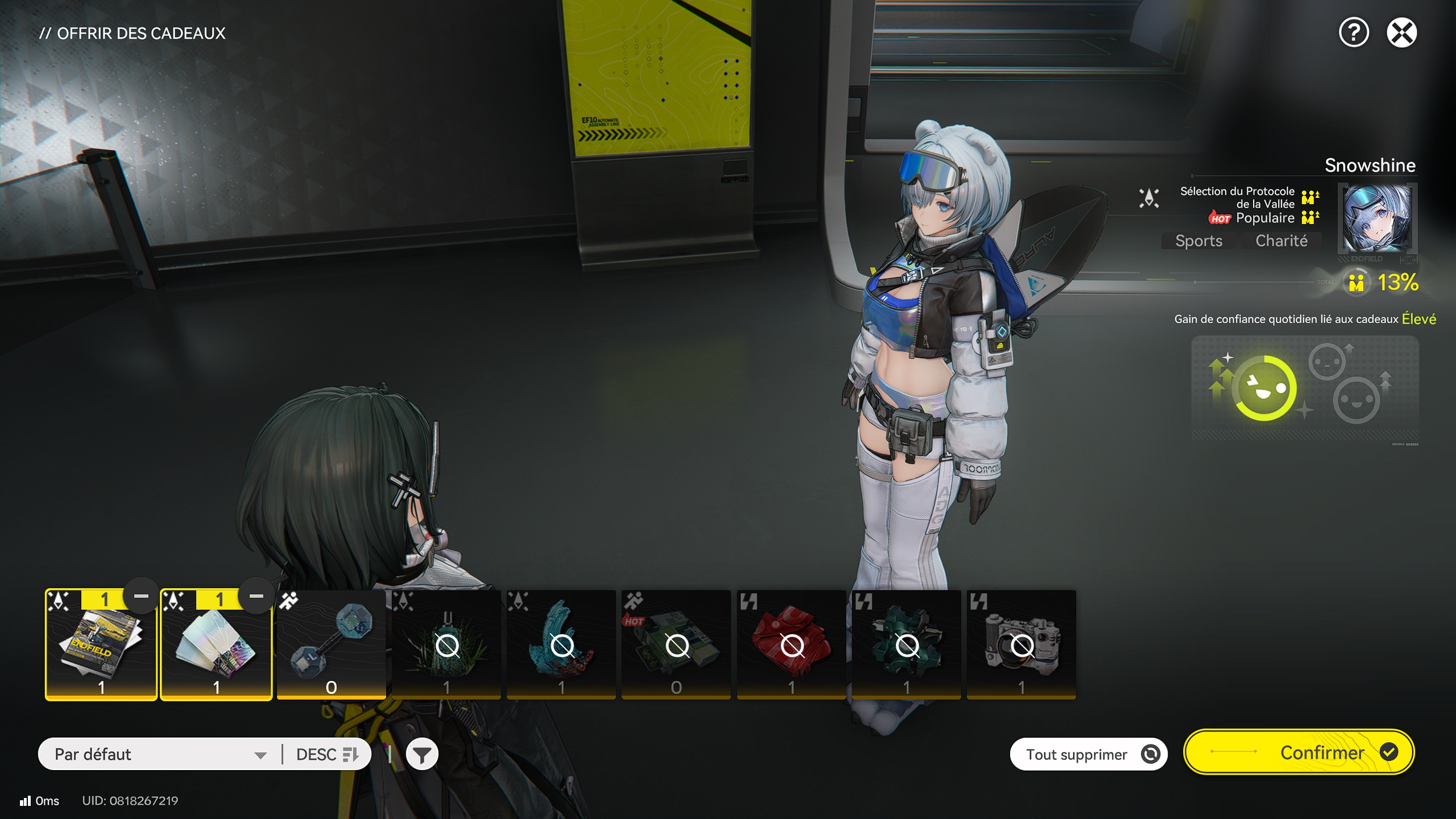 Arknights endfield snowshine