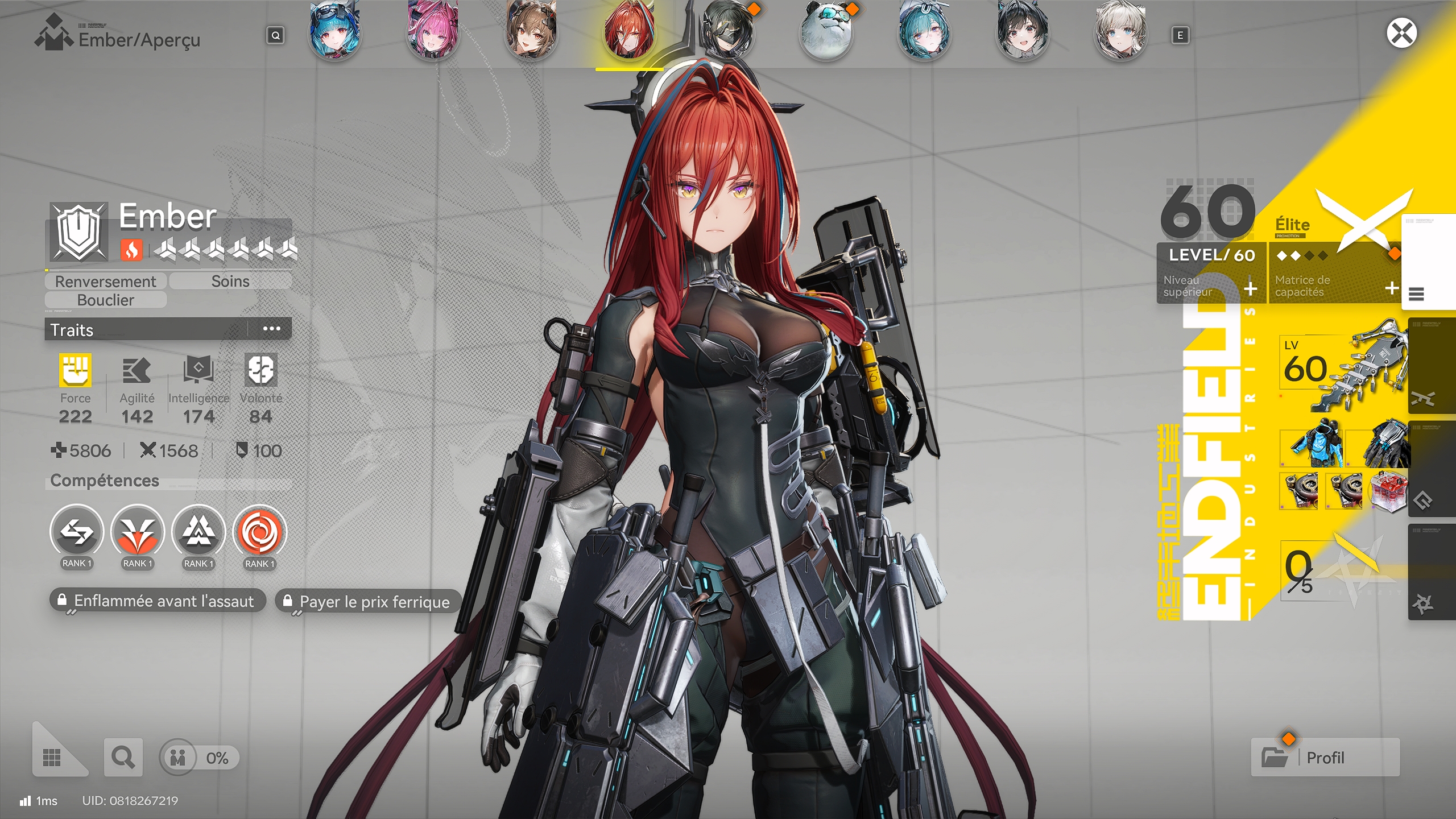 Arknights endfield ember