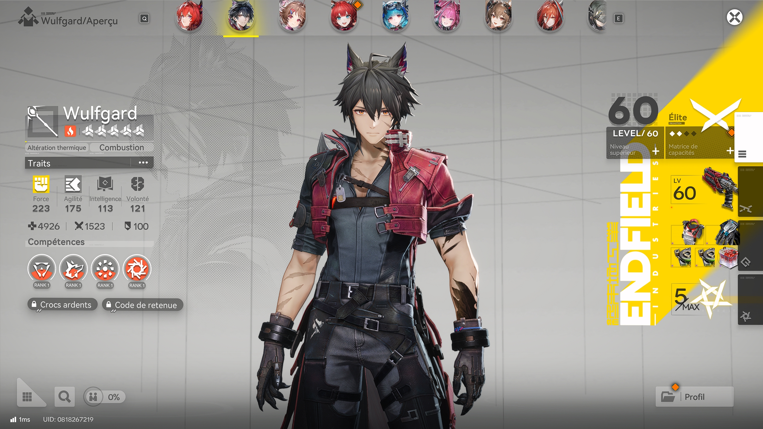 Arknights endfield wulfgard