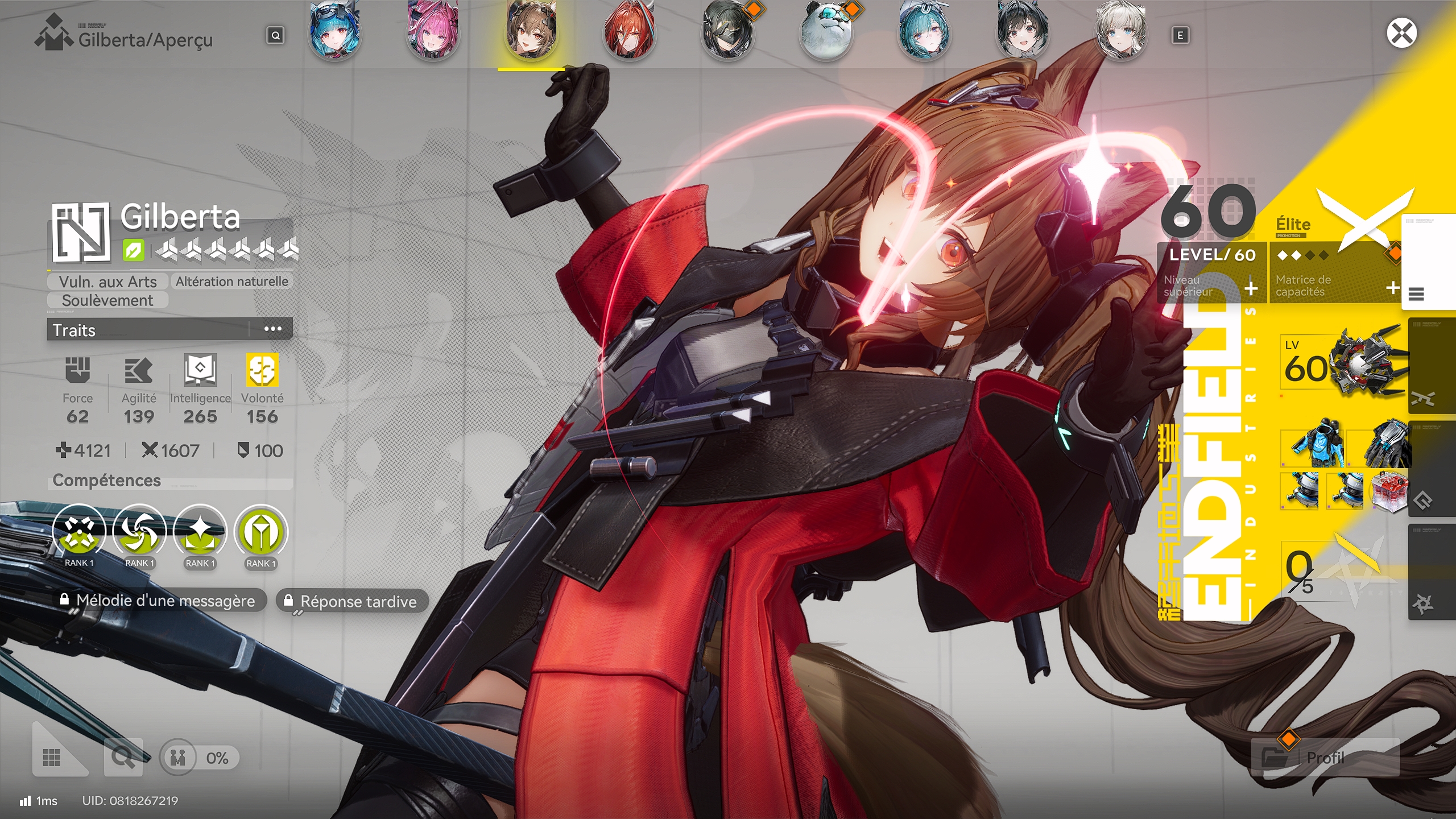 Arknights endfield gilberta