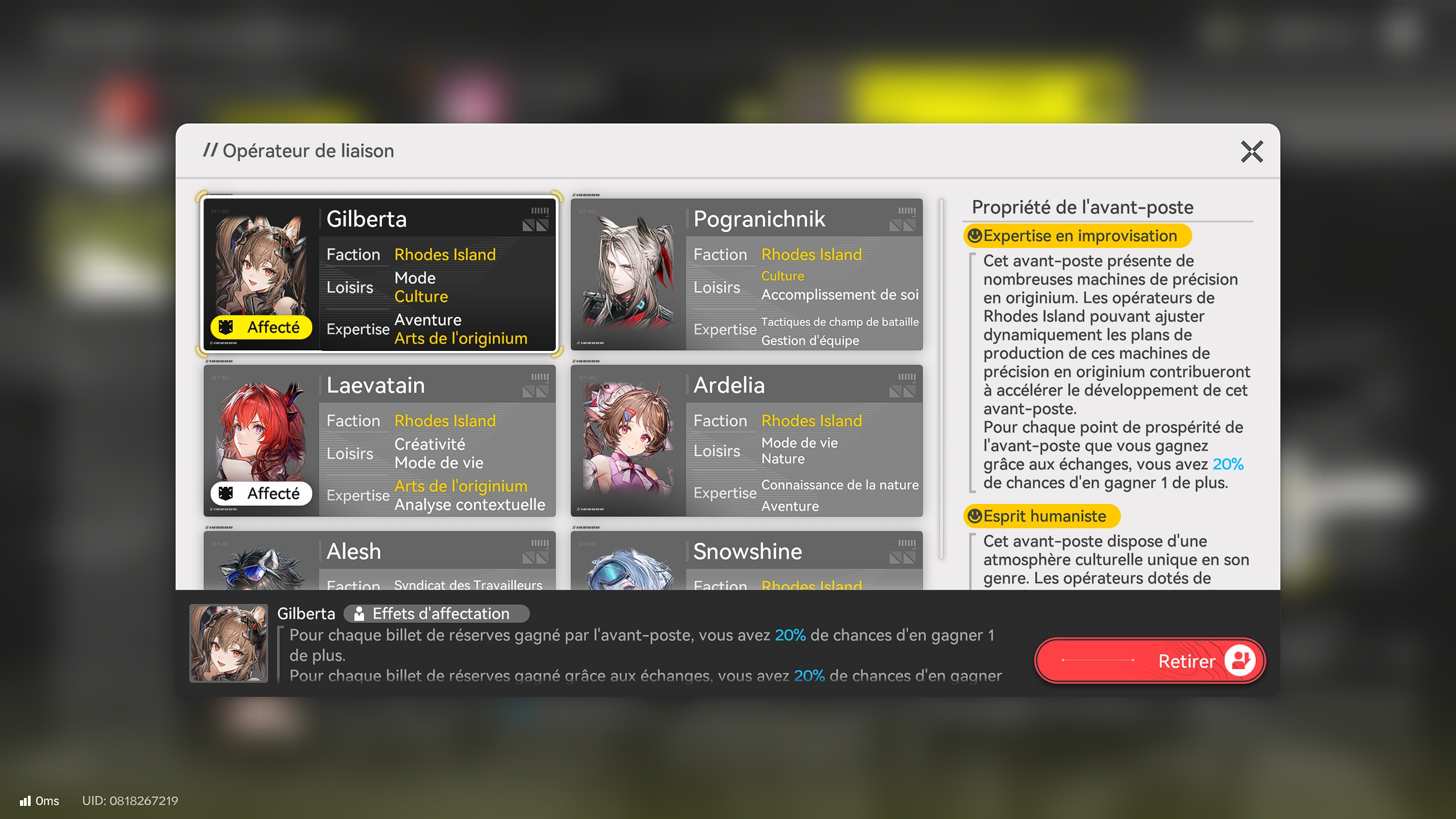 Arknights endfield gilberta