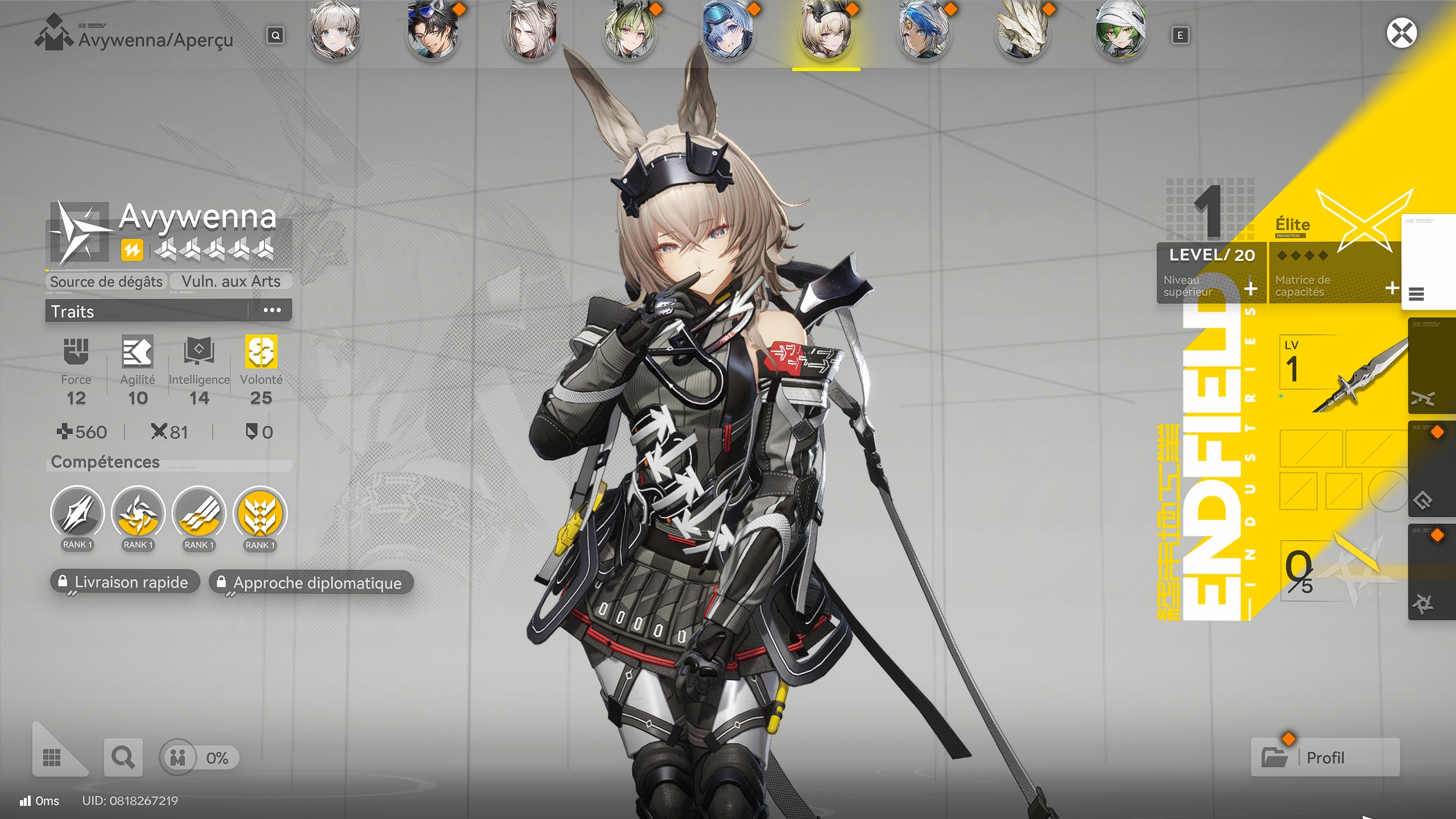 Arknights endfield avywenna