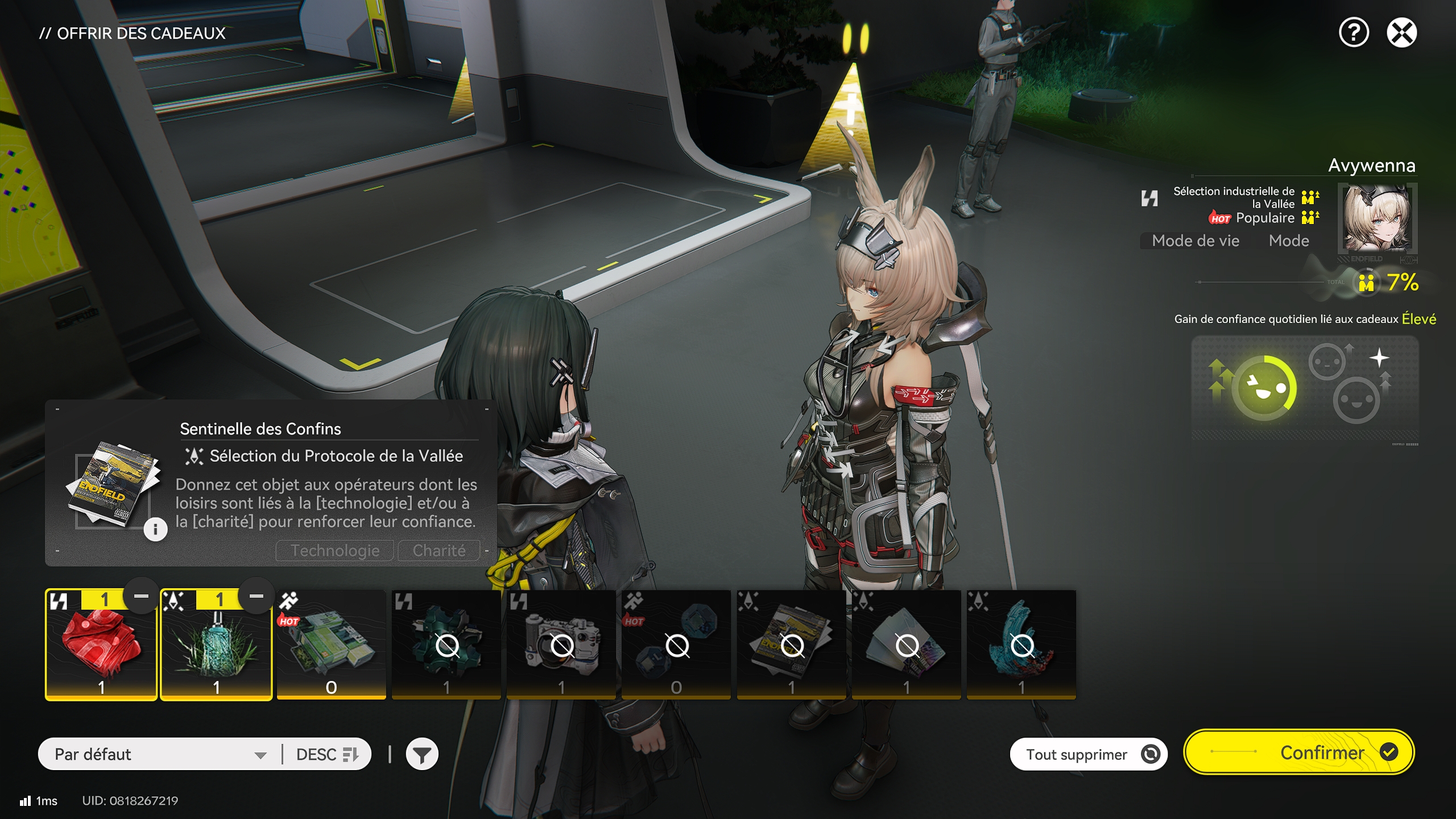 Arknights endfield avywenna