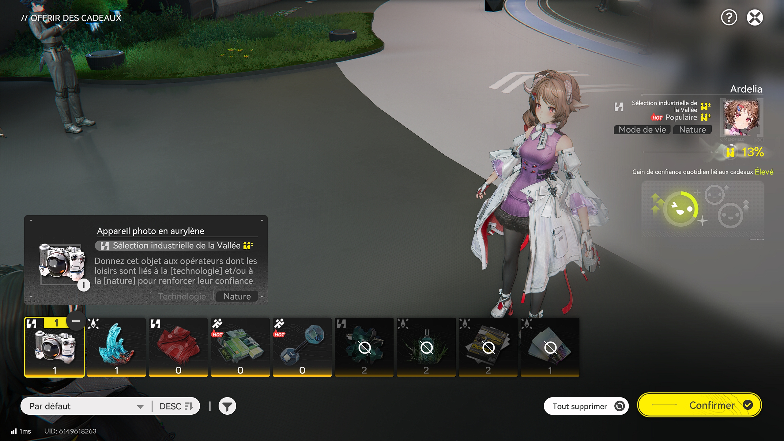 Arknights endfield cadeau