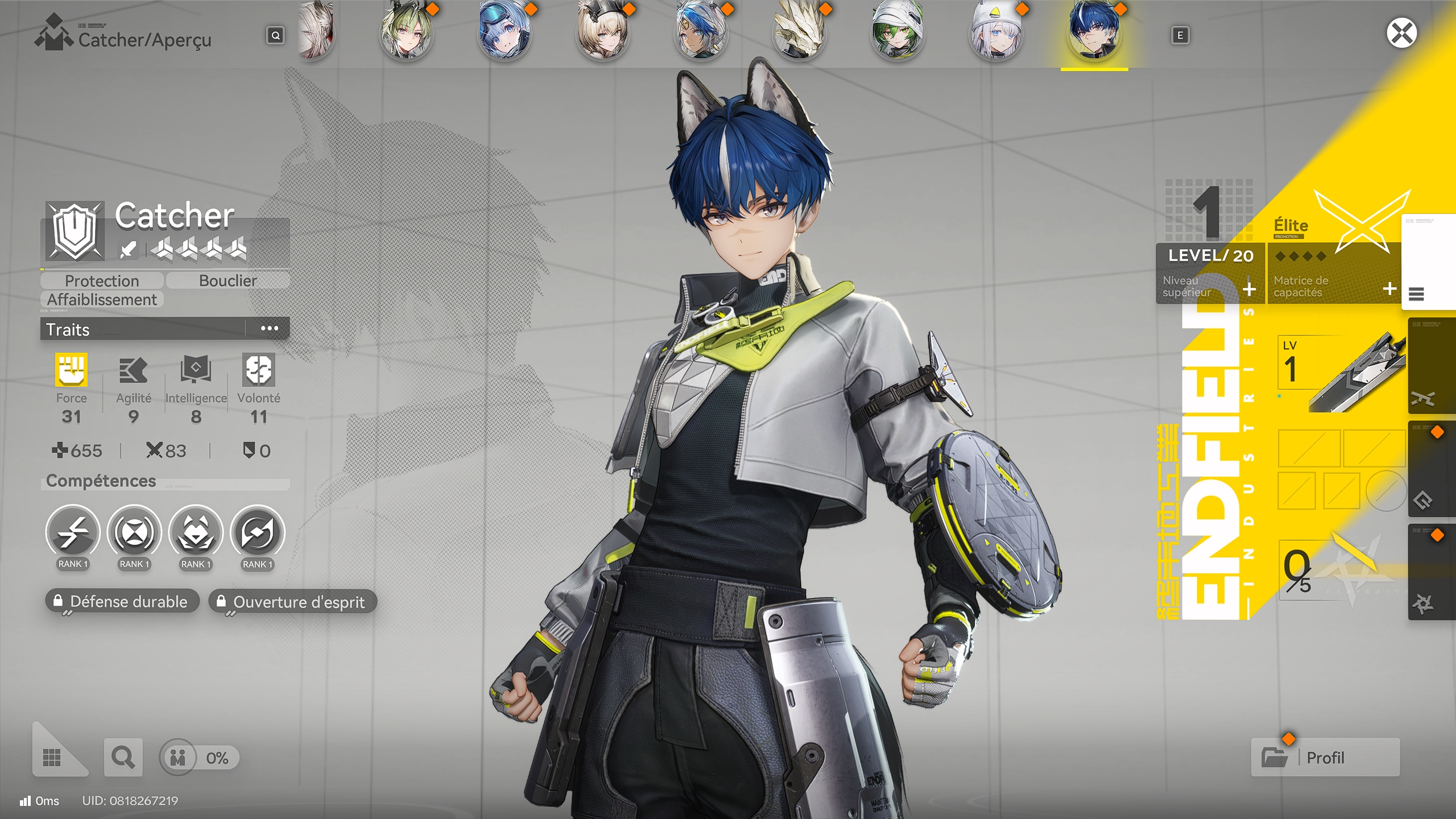 Arknights endfield catcher