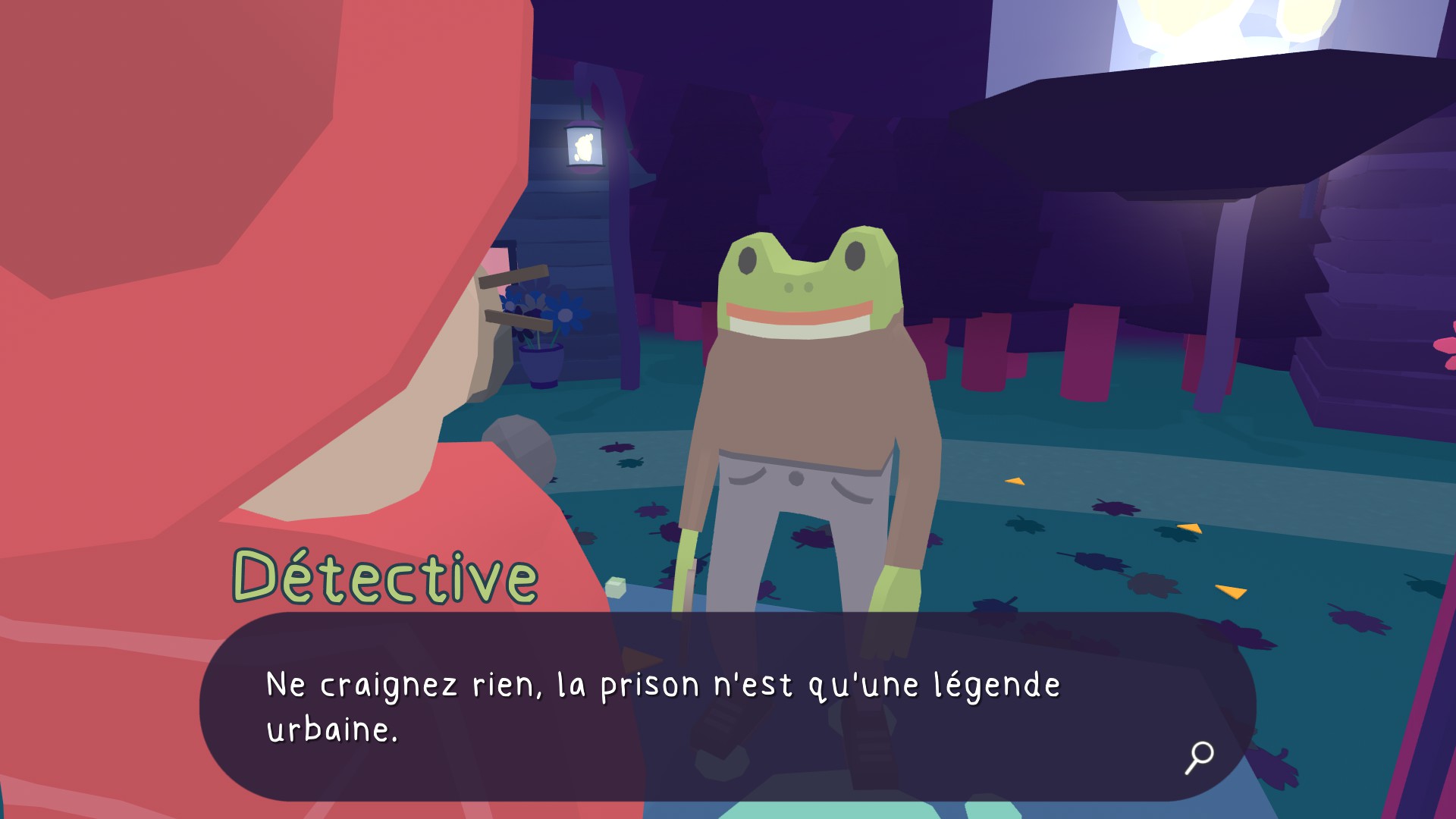 Frog detective