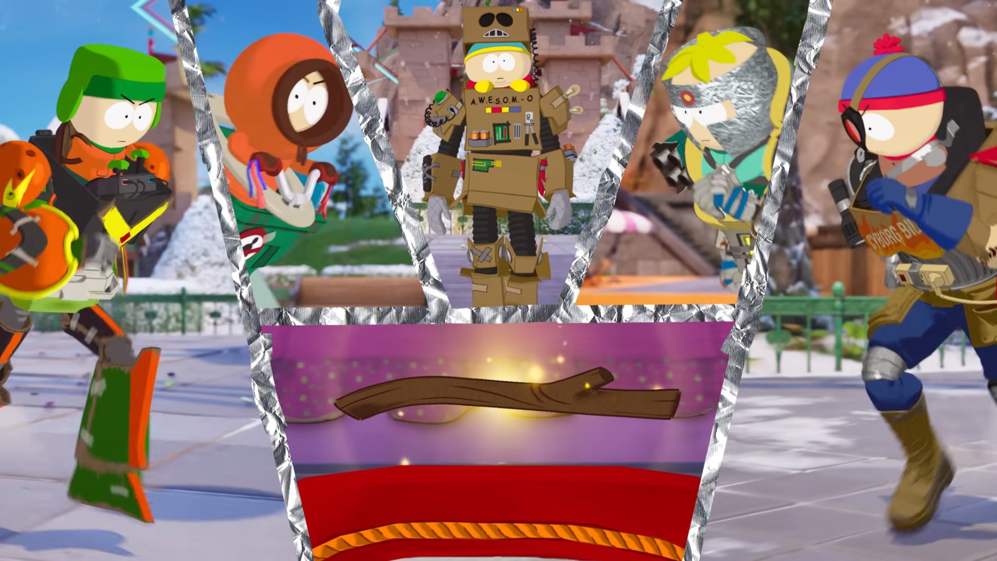 Escouade de cinq fortnite south park 5