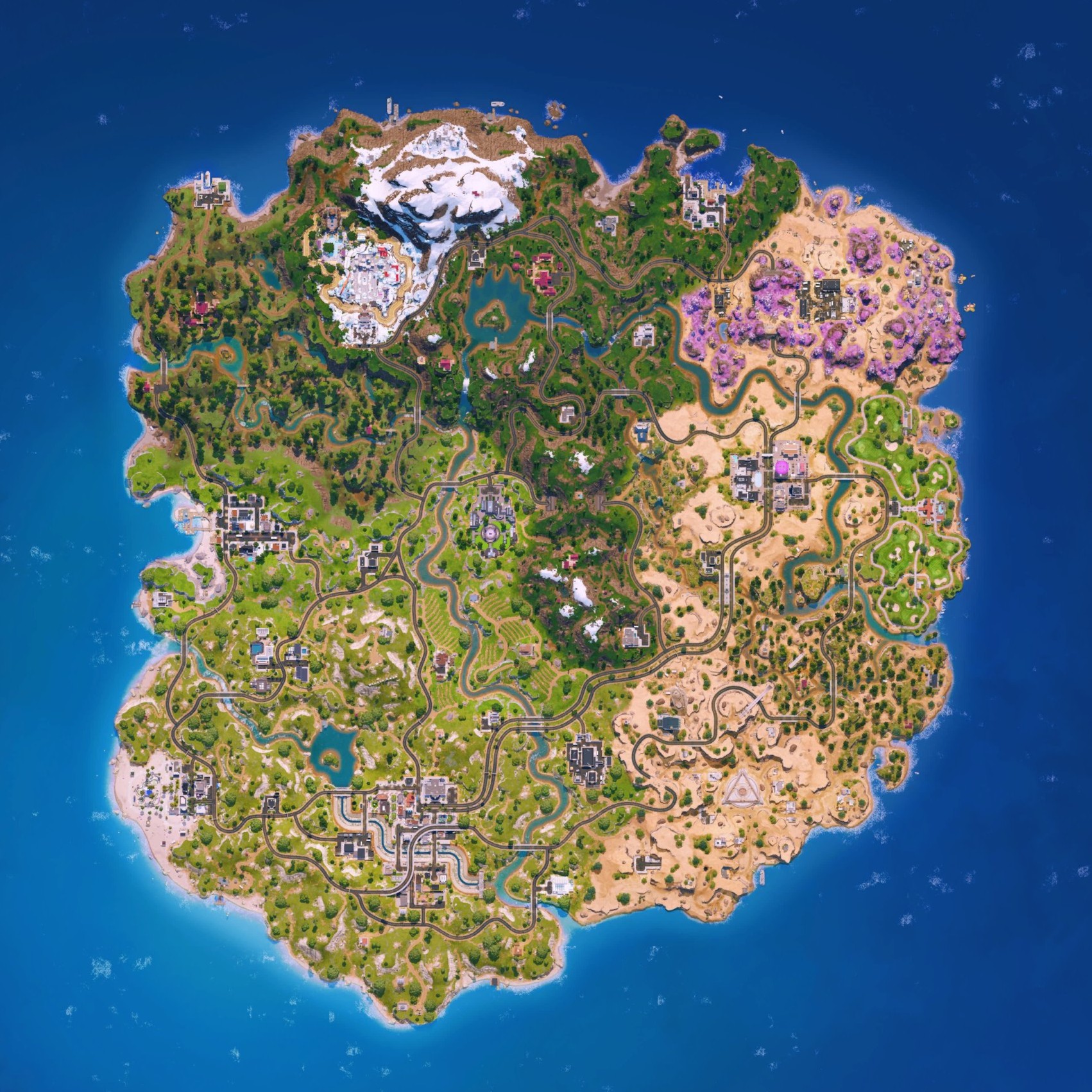 Fortnite carte chapitre sept saison 1 mise a jour 39. 20 6