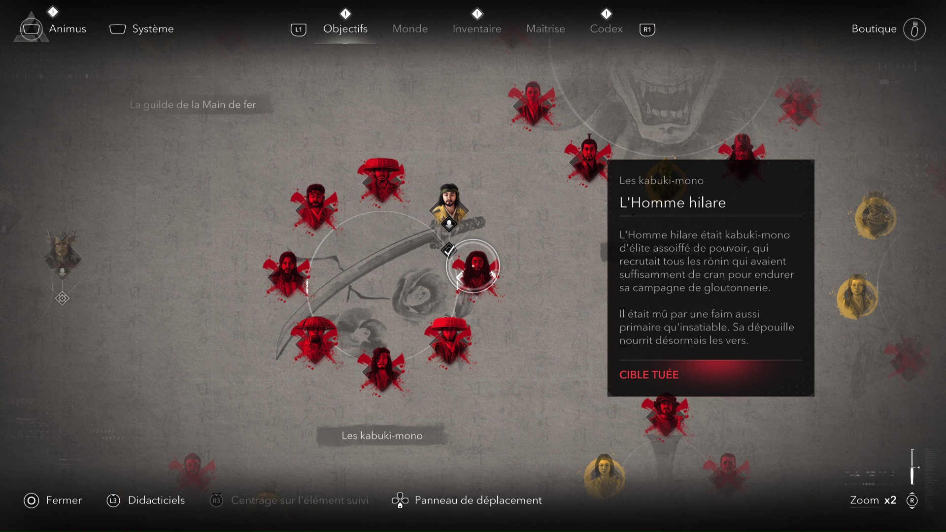 Guide ac shadows homme hilare kabuki mono 1 26 Guide ac shadows homme hilare kabuki mono 1 26