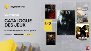 Image d'illustration pour l'article : PlayStation Plus Extra/Premium : Voici la liste des jeux en janvier avec Resident Evil Village et  Like a Dragon: Infinite Wealth