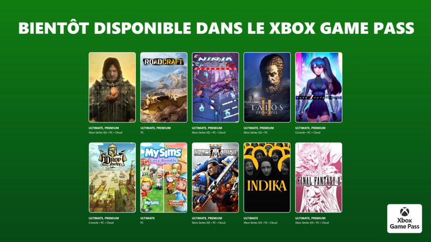 Image d\'illustration pour l\'article : Xbox Game Pass : Warhammer 40,000: Space Marine II, Death Stranding et d&rsquo;autres jeux arrivent dans l&rsquo;abonnement
