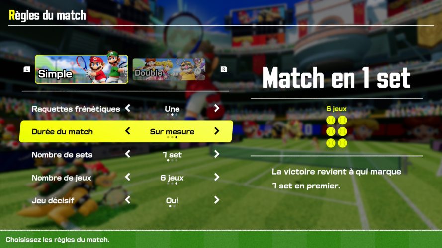 Mario tennis fever test 16 16