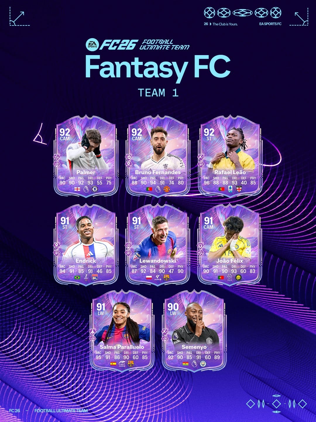 Ea sports fc 26 fantasy fc equipe 1 1 1 Ea sports fc 26 fantasy fc equipe 1 1 1