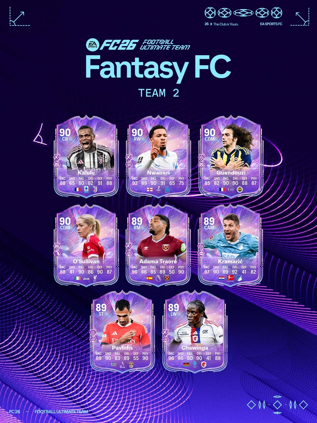Ea sports fc 26 fantasy fc equipe 2 2 2 Ea sports fc 26 fantasy fc equipe 2 2 2