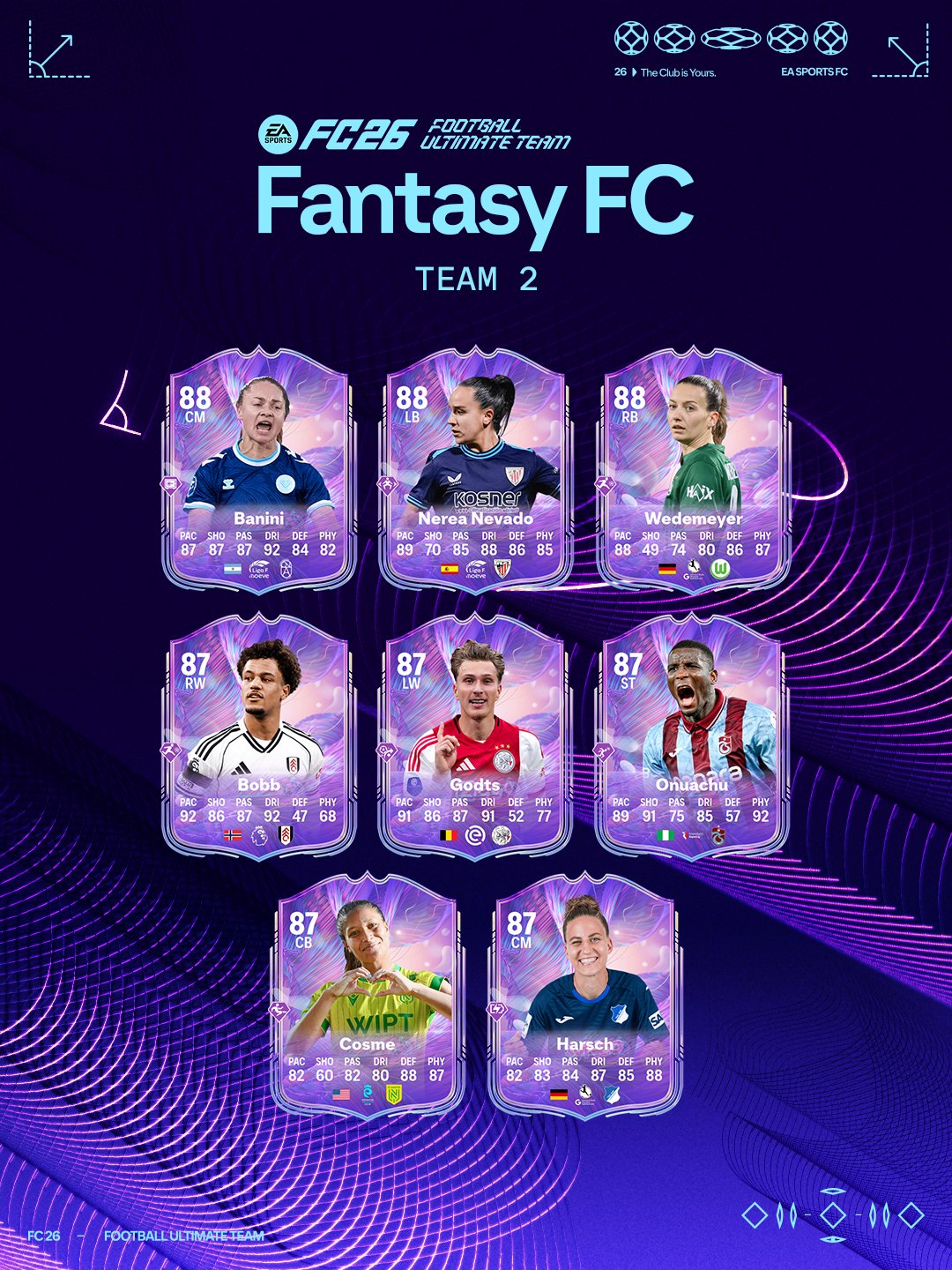 Ea sports fc 26 fantasy fc equipe 2 4 4 Ea sports fc 26 fantasy fc equipe 2 4 4