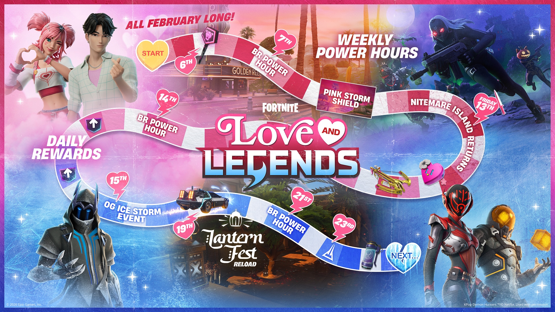 Fortnite love and legends programme 1