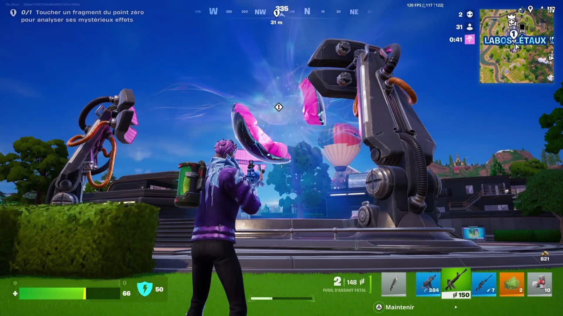 Fortnite quete interference point zero 5 Fortnite quete interference point zero 5