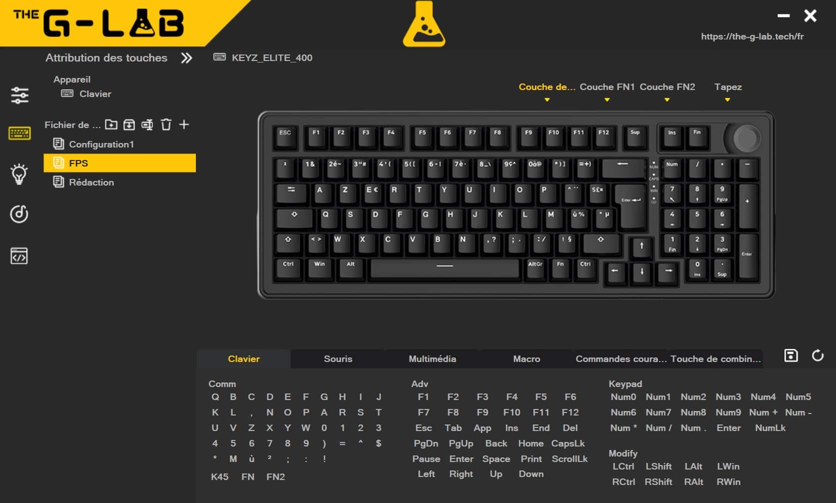 Glab keyz elite 400 test logiciel 02 6 Glab keyz elite 400 test logiciel 02 6