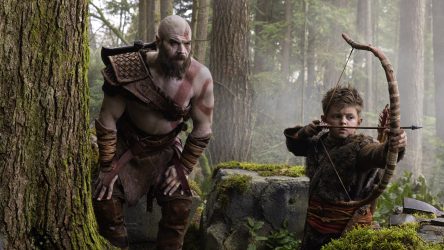Image d\'illustration pour l\'article : Une première image de la série TV God of War nous montre Kratos et Atreus en action