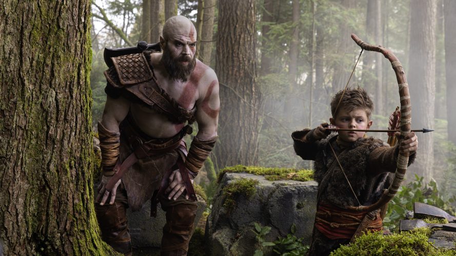 Image d\'illustration pour l\'article : Une première image de la série TV God of War nous montre Kratos et Atreus en action
