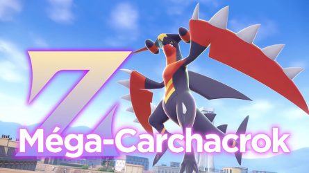Image d\'illustration pour l\'article : Méga-Carchacrok Z rejoint la liste des nouvelles Méga-évolutions de Légendes Pokémon Z-A – Méga-Dimension