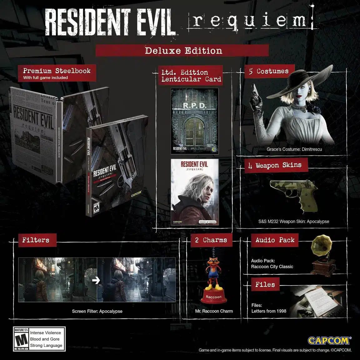 Resident evil requiem edition deluxe steelbook 2 Resident evil requiem edition deluxe steelbook 2