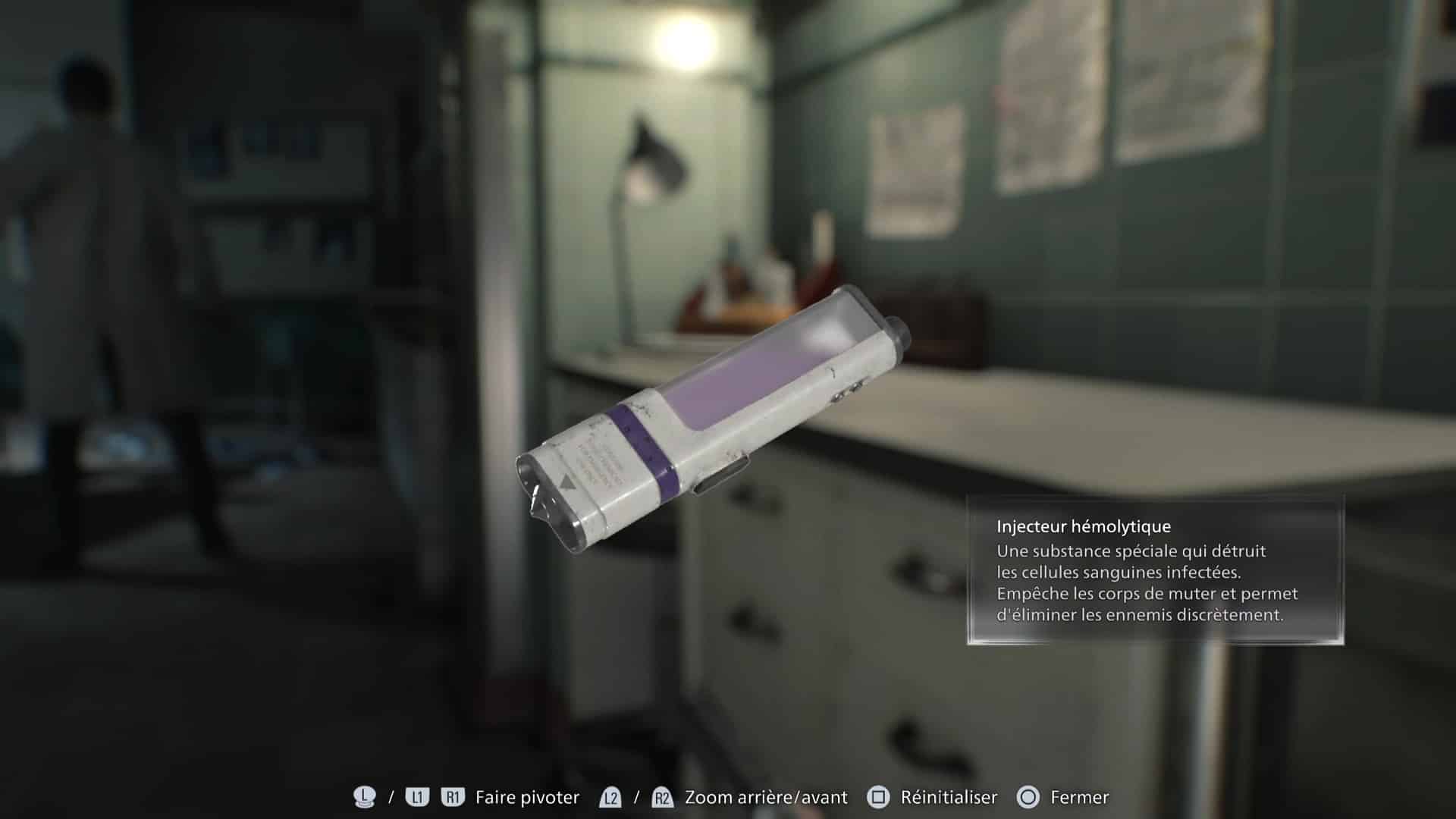 Resident evil requiem injecteur hemolytique 2 5 Resident evil requiem injecteur hemolytique 2 5