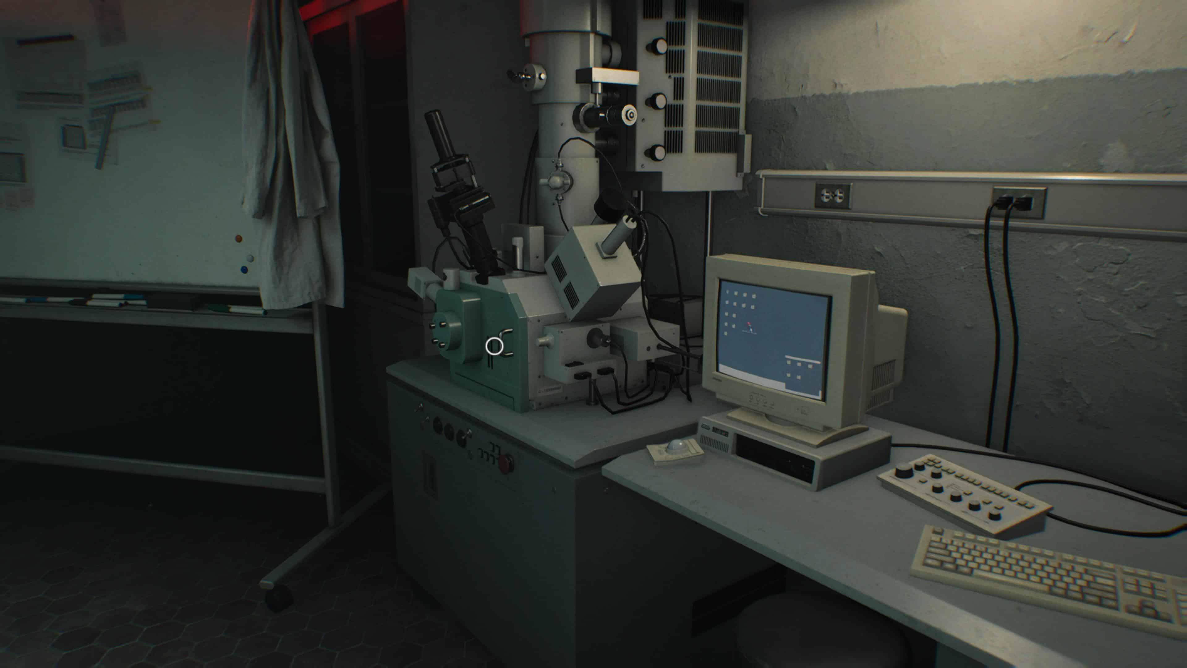 Resident evil requiem microscope laser 1 3 Resident evil requiem microscope laser 1 3