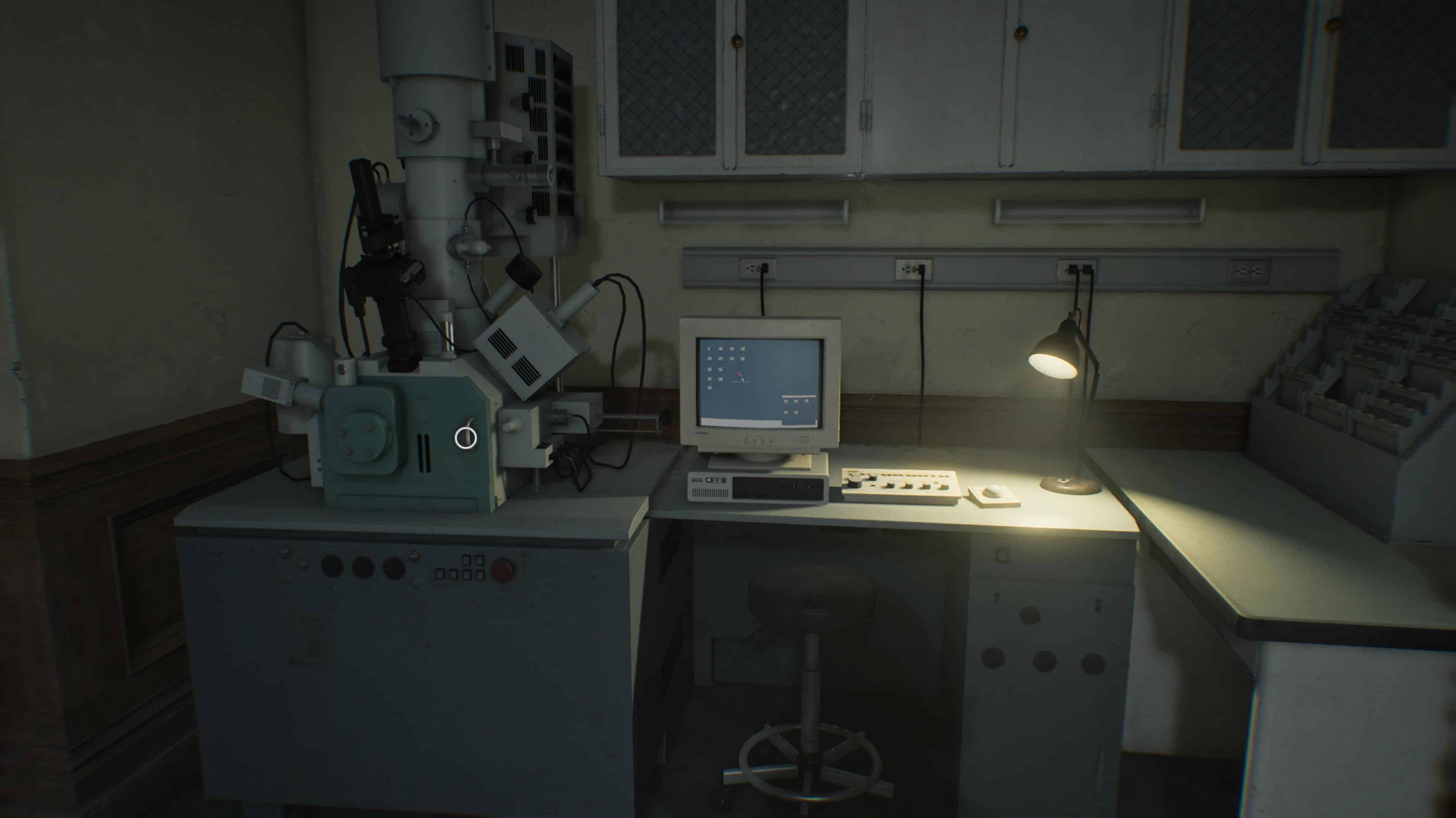 Resident evil requiem microscope laser 4 6 Resident evil requiem microscope laser 4 6