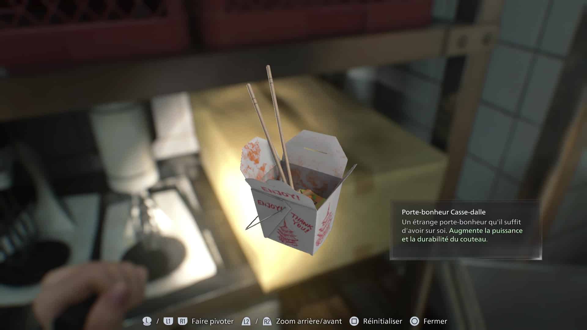 Resident evil requiem porte bonheur casse dalle 10 4 Resident evil requiem porte bonheur casse dalle 10 4