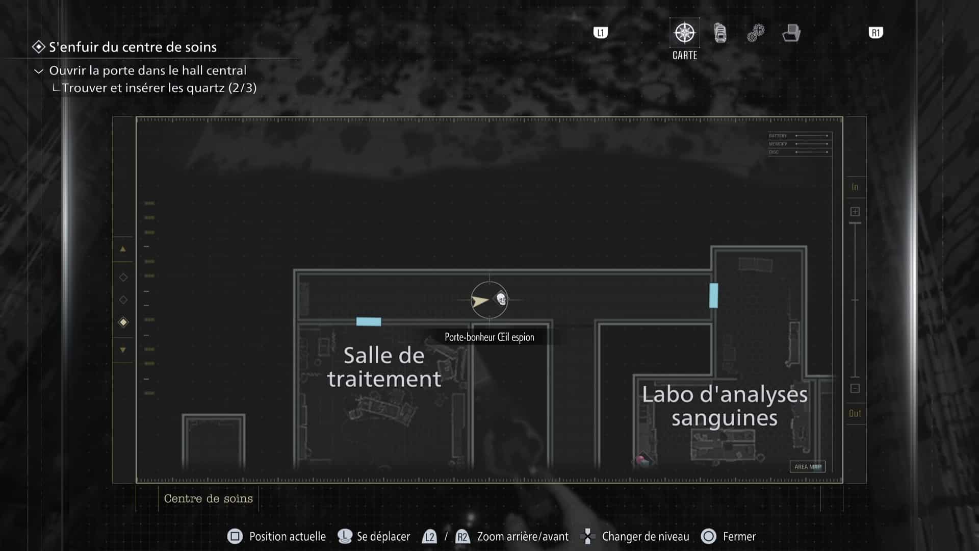 Resident evil requiem porte bonheur oeil espion 3 10 Resident evil requiem porte bonheur oeil espion 3 10