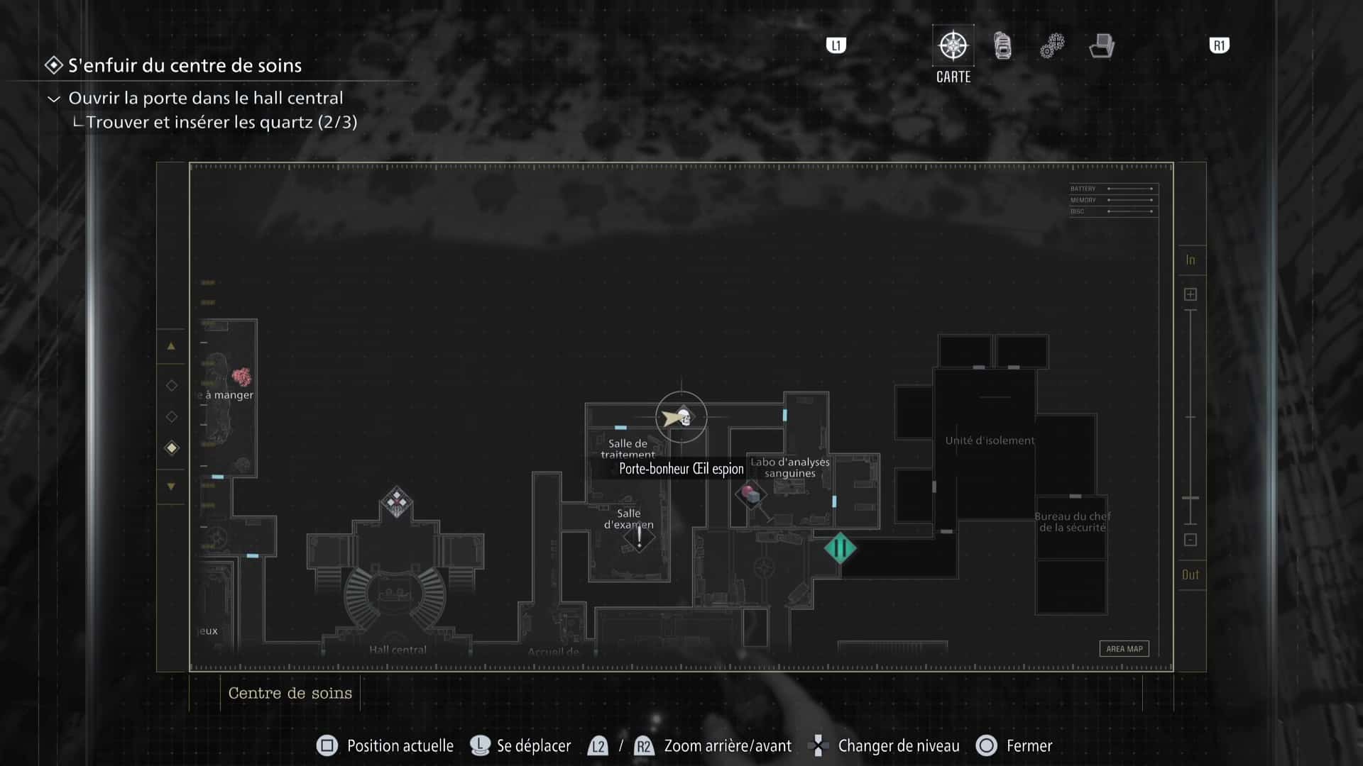 Resident evil requiem porte bonheur oeil espion 4 9 Resident evil requiem porte bonheur oeil espion 4 9