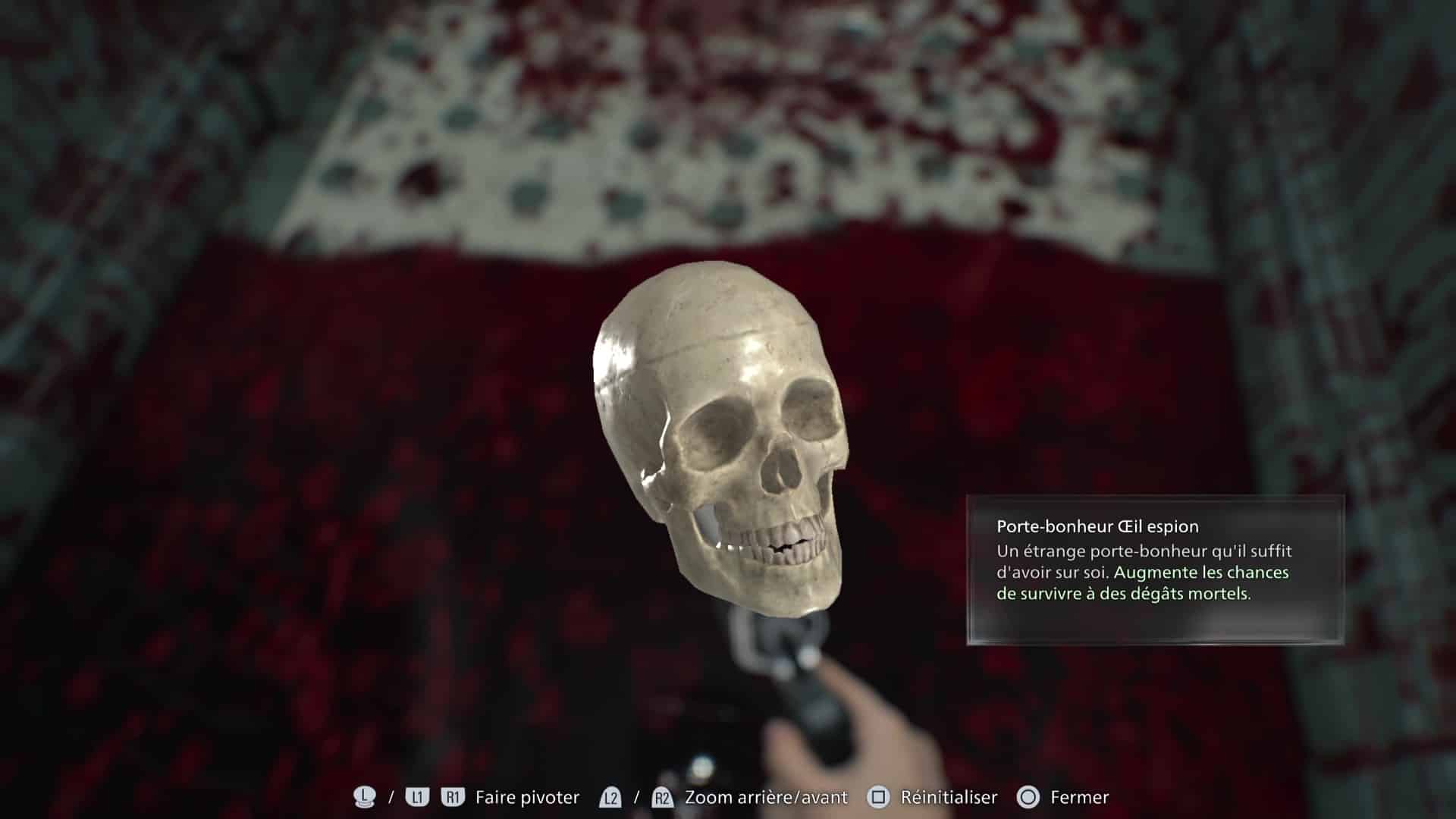 Resident evil requiem porte bonheur oeil espion 5 12 Resident evil requiem porte bonheur oeil espion 5 12