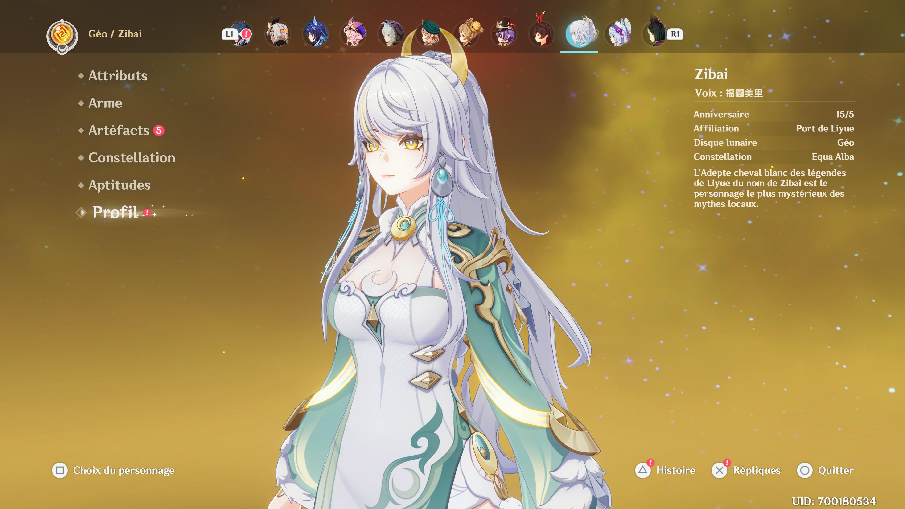 Zibai genshin impact 1 1 Zibai genshin impact 1 1