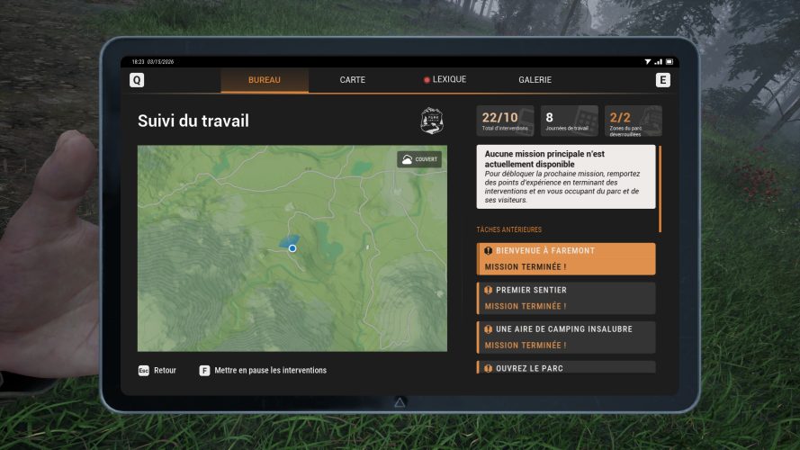 Rangers path national park simulator avis 10 7